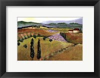 Tuscany Afternoon I Framed Print