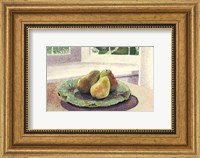 Still Life with Pears in a Sunny Window Fine Art Print