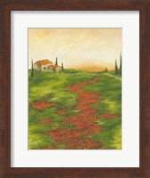 Tuscany at Sunset II Fine Art Print