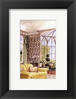 The View From the Conservatory Framed Print