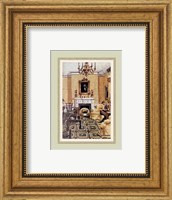 Lincoln Sitting Room in Blair House Fine Art Print