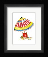 A Day at the Beach (CI) I Framed Print