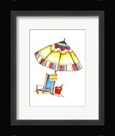 A Day at the Beach (CI) II Framed Print