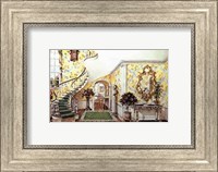 Graceful Staircase Hall in the Carolinas Fine Art Print