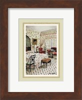 An Inviting Country Guestroom Fine Art Print