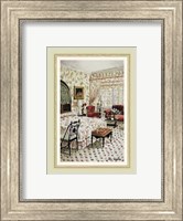 An Inviting Country Guestroom Fine Art Print
