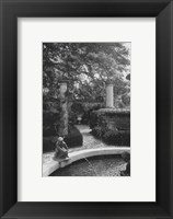 Garden Fountain I Fine Art Print