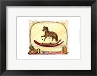 Rocking Horse (D) I Fine Art Print