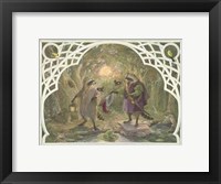 Raccoon's Masked Ball Fine Art Print