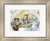 Rabbit's Tea Party Fine Art Print