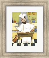 Jolly French Chef Fine Art Print