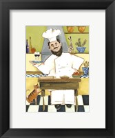 Jolly French Chef Fine Art Print