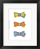 Tri Bow III Framed Print