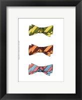 Tri Bow IV Framed Print