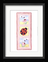 Lady Bug Trio Framed Print