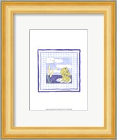 Frog with Plaid (PP) I Fine Art Print