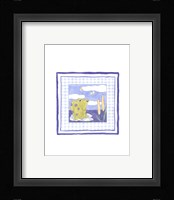 Frog with Plaid (PP) II Framed Print