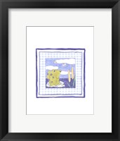 Frog with Plaid (PP) II Framed Print