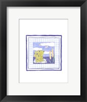 Frog with Plaid (PP) II Framed Print