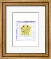 Frog with Plaid (PP) III Fine Art Print