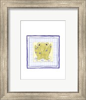 Frog with Plaid (PP) III Fine Art Print