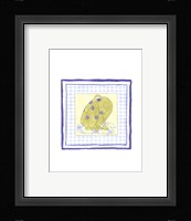 Frog with Plaid (PP) IV Framed Print