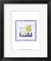 Turtle with Plaid (PP) I Framed Print