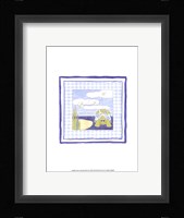 Turtle with Plaid (PP) II Framed Print