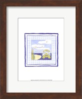 Turtle with Plaid (PP) II Fine Art Print
