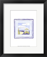Turtle with Plaid (PP) II Framed Print