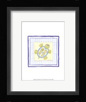 Turtle with Plaid (PP) IV Fine Art Print