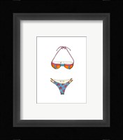 Beach Bikini III (PT) Framed Print
