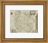 Herefordia Map Fine Art Print