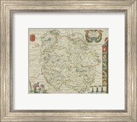 Herefordia Map Fine Art Print