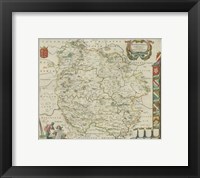 Herefordia Map Fine Art Print