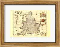 Anglia Map Fine Art Print