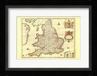 Anglia Map Fine Art Print