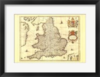 Anglia Map Fine Art Print