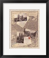 Post Cards from London Fine Art Print