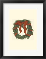Holiday Wreath (H) Fine Art Print
