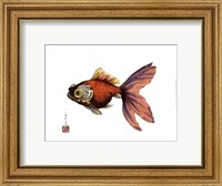 Oriental Fish II Fine Art Print