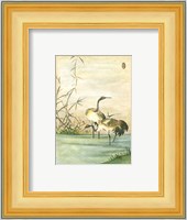 Oriental Cranes II Fine Art Print