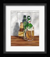 A Cold One II Framed Print