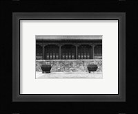 Chinese Symmetry, Beijing Framed Print
