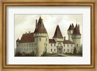 French Chateaux I Giclee