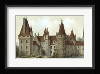 French Chateaux IV Framed Print