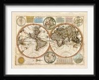 Dewerelt Caart Map Giclee