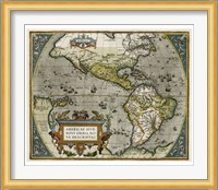 Novi Orbis Map Giclee