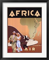 Africa by Air Fine Art Print