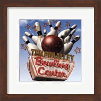Ten Pin Alley Bowling Center Fine Art Print